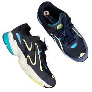 Adidas Yung-96 Chasm Legend Ink Navy Blue Casual Sneakers EE7230 Mens 9